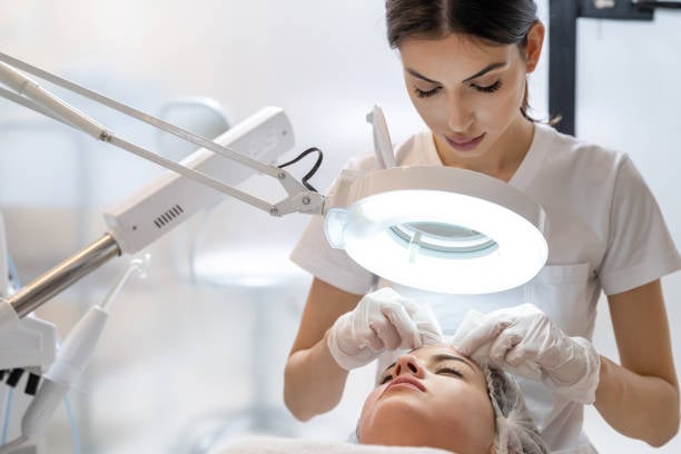 Hydrafacial treatment